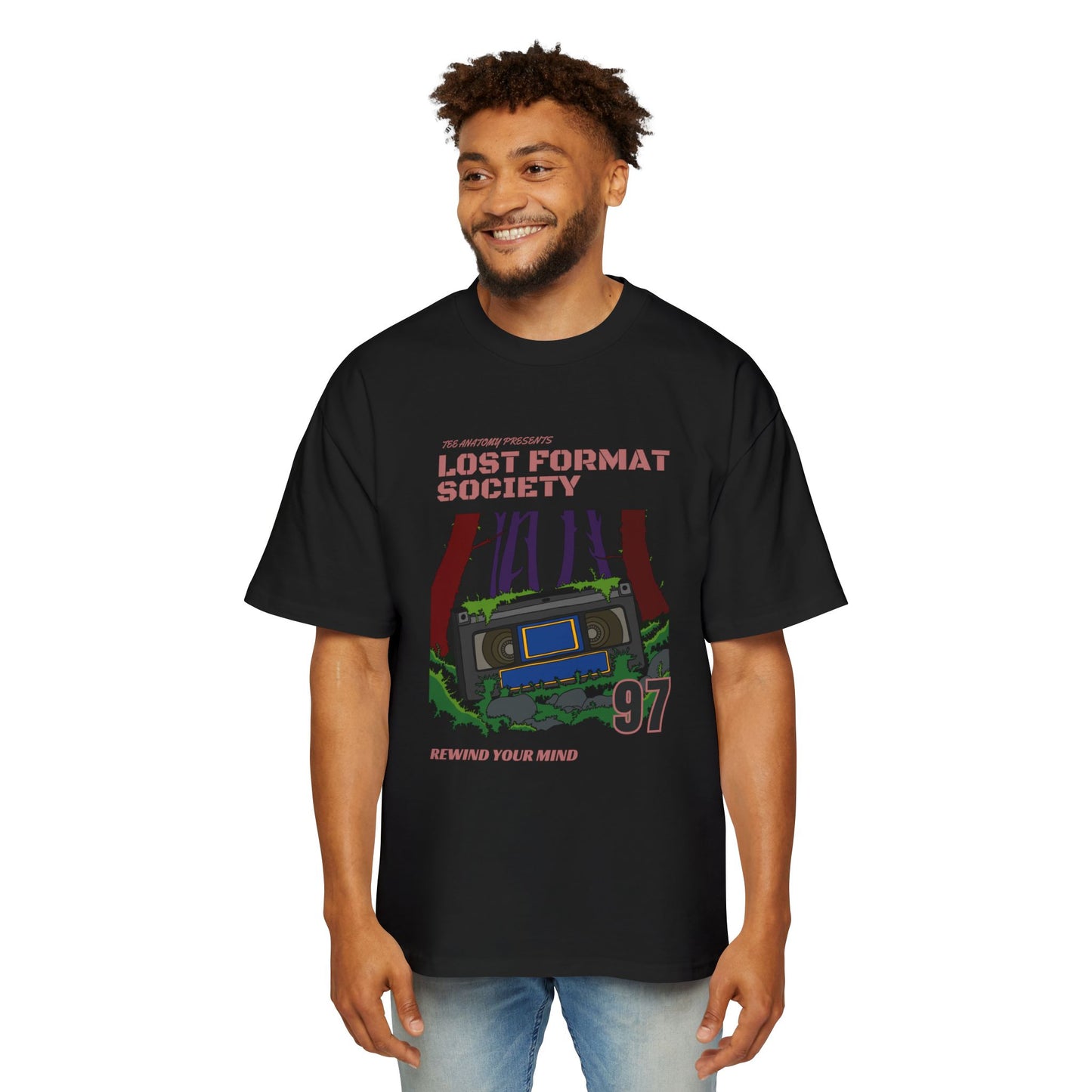 Lost Format Society VHS Heavy Oversized Tee