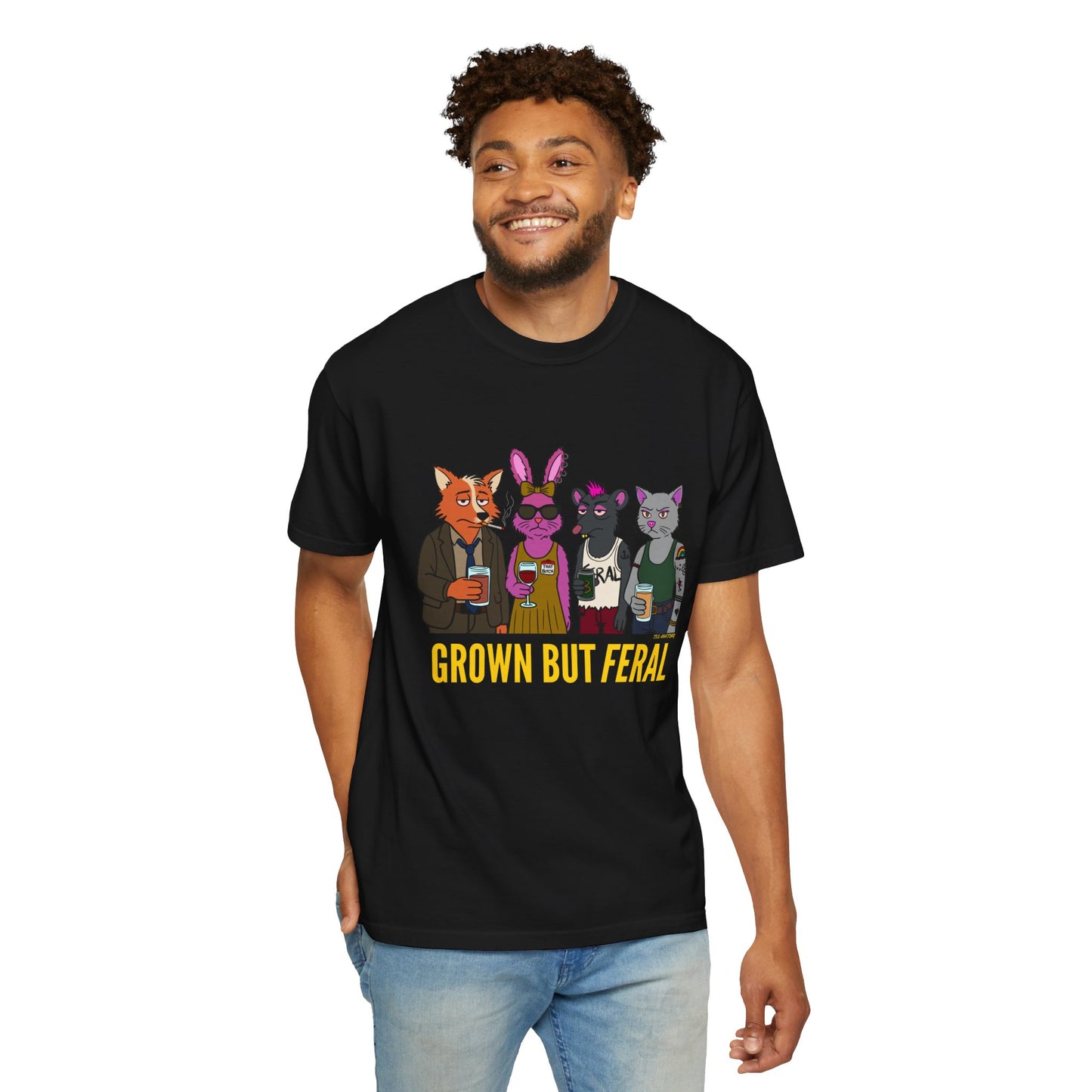 Grown But Feral Tee