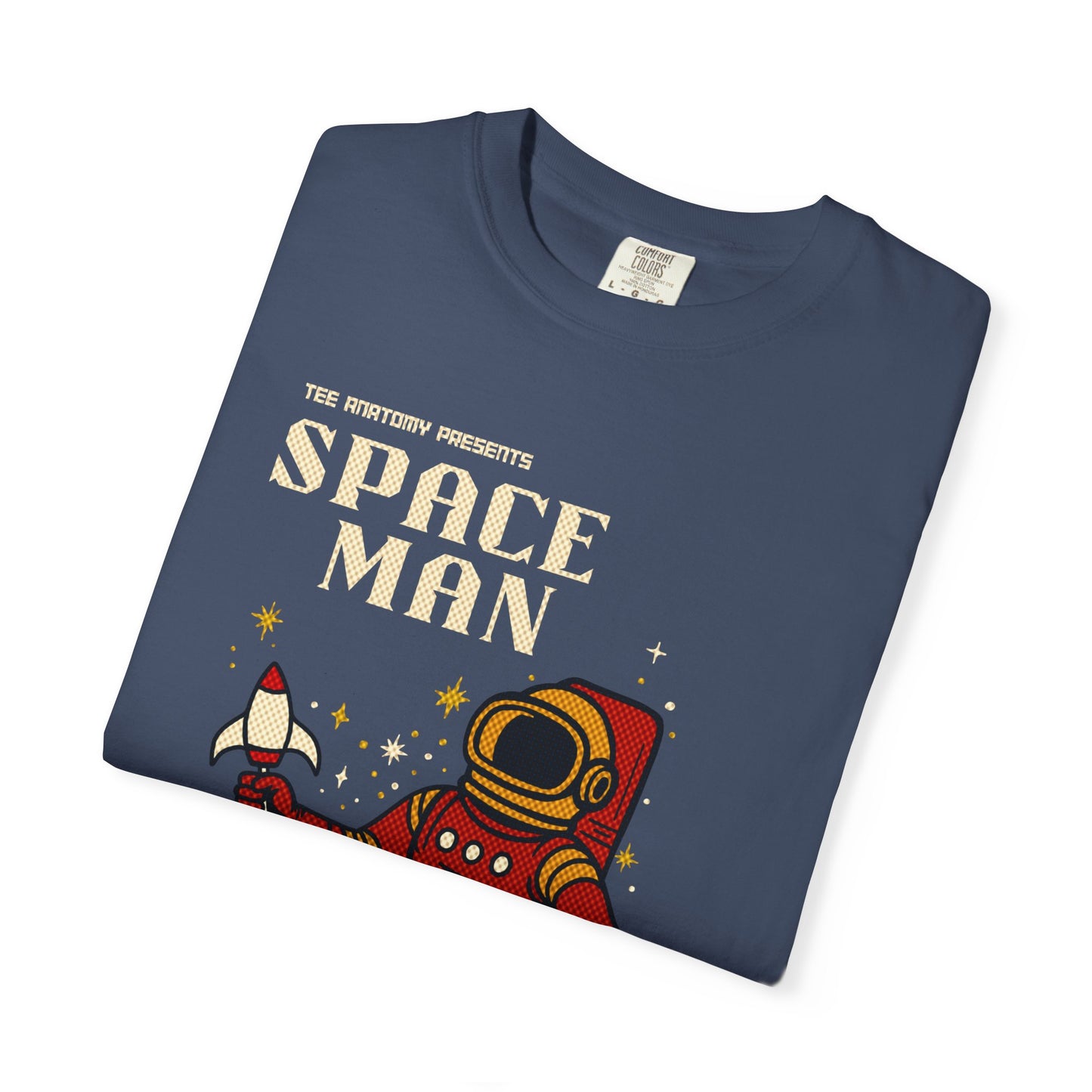 Space Man Magic Sticks Pop Art Tee