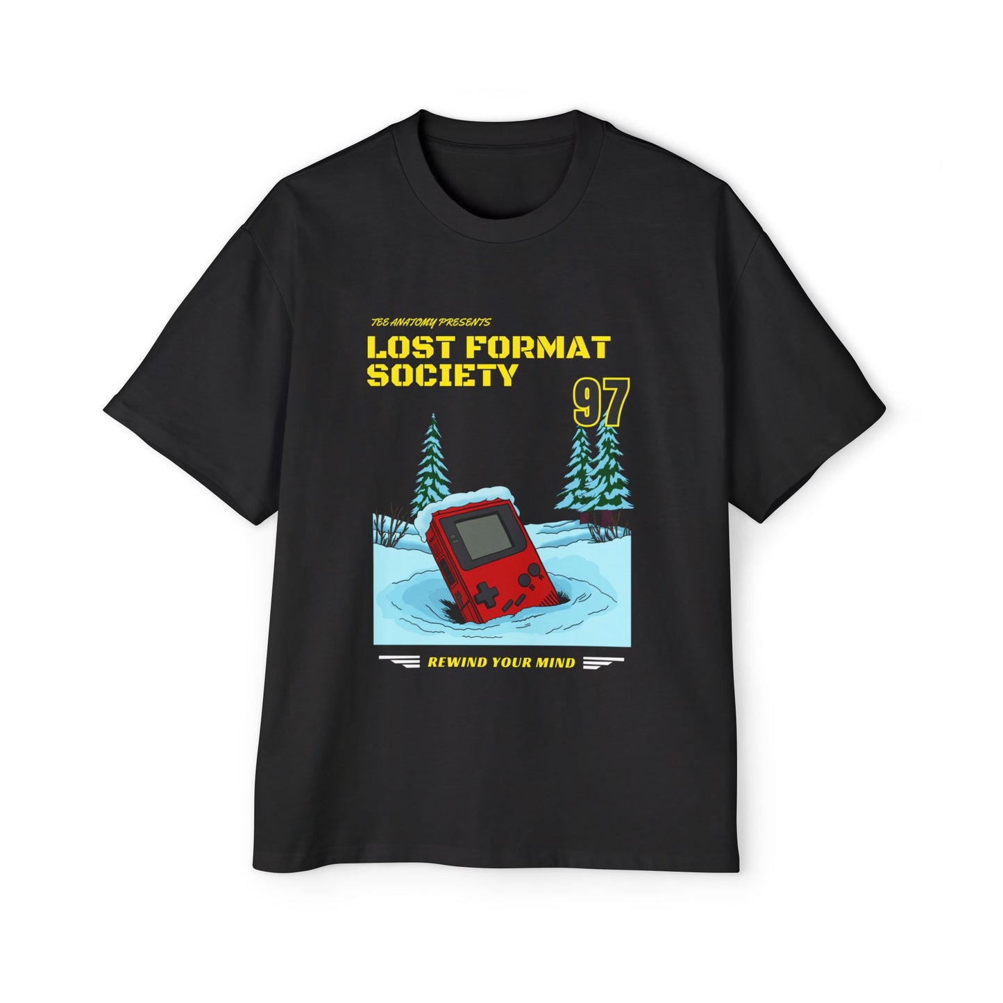Lost Format Society Gamer Heavy Oversized Tee