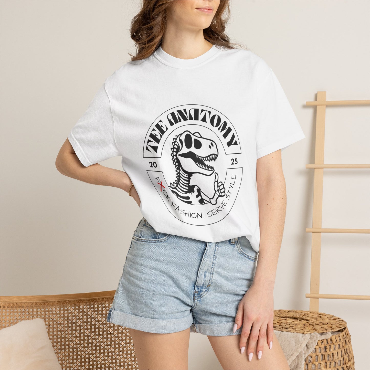 Tee Anatomy White Tee