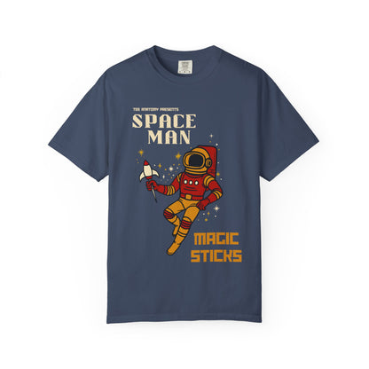 Space Man Magic Sticks Pop Art Tee